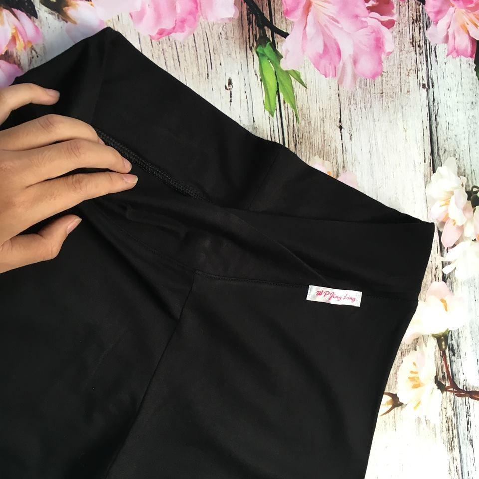 Quần legging thun cạp chéo công sở cho bà bầu - Tổng kho váy bầu