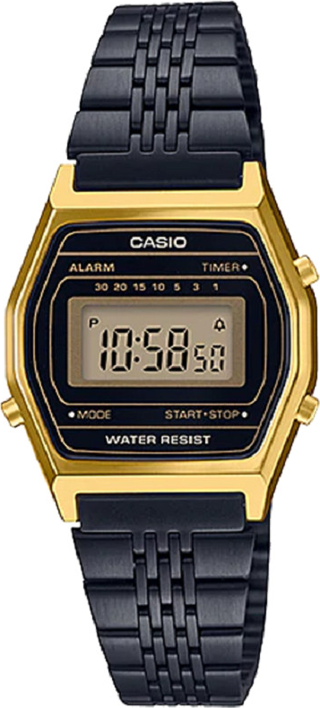 Đồng hồ nữ Casio điện tử dây thép LA690WGB-1DF (27mm)