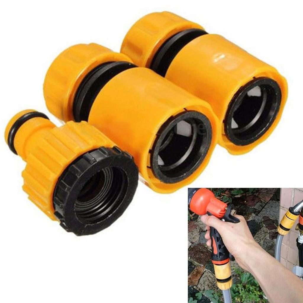 Đầu nối ống nước, đầu nối nhanh - Bộ 3 đầu nối vòi nước tưới cây