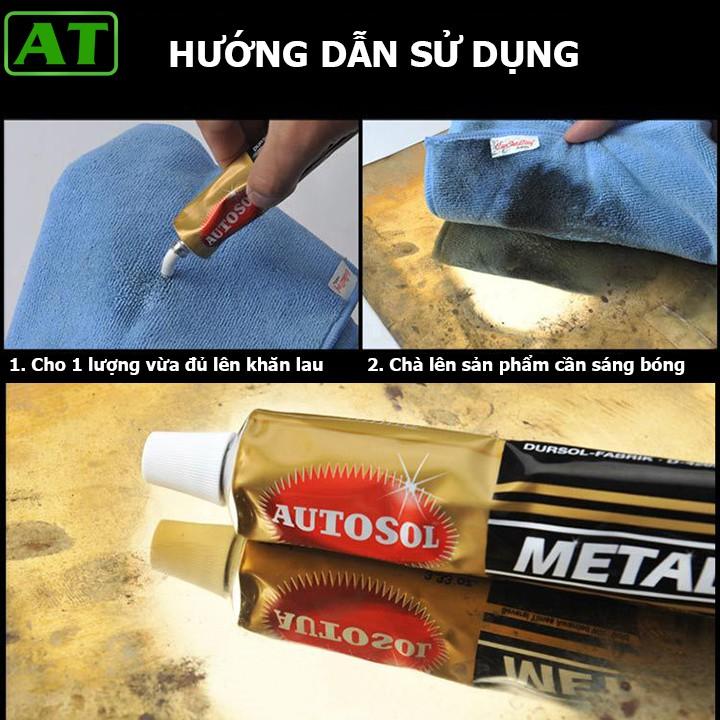 Kem Đánh Bóng Kim Loại Made In Germany Autosol 100g