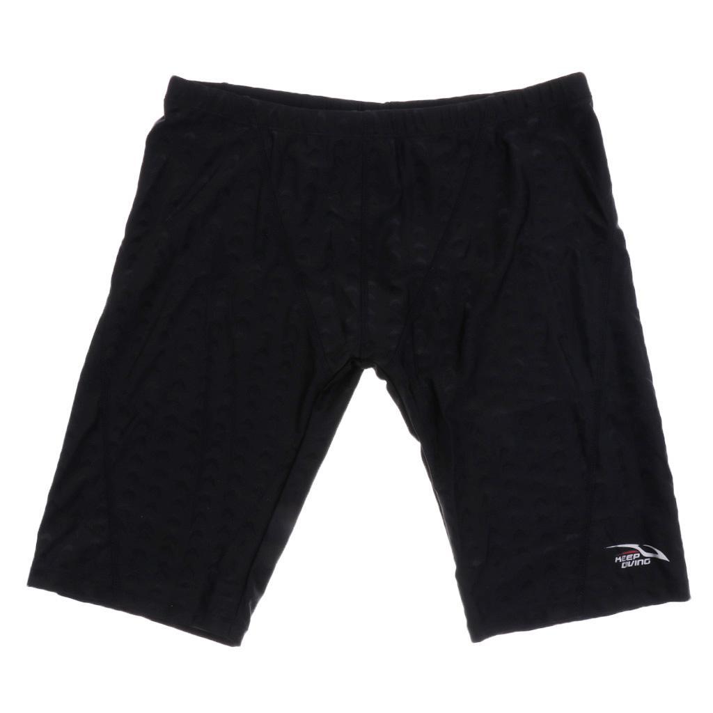 Elastic & Breathable Mens Swim Trunks Boxer Shorts Pants Swimming Swimwear