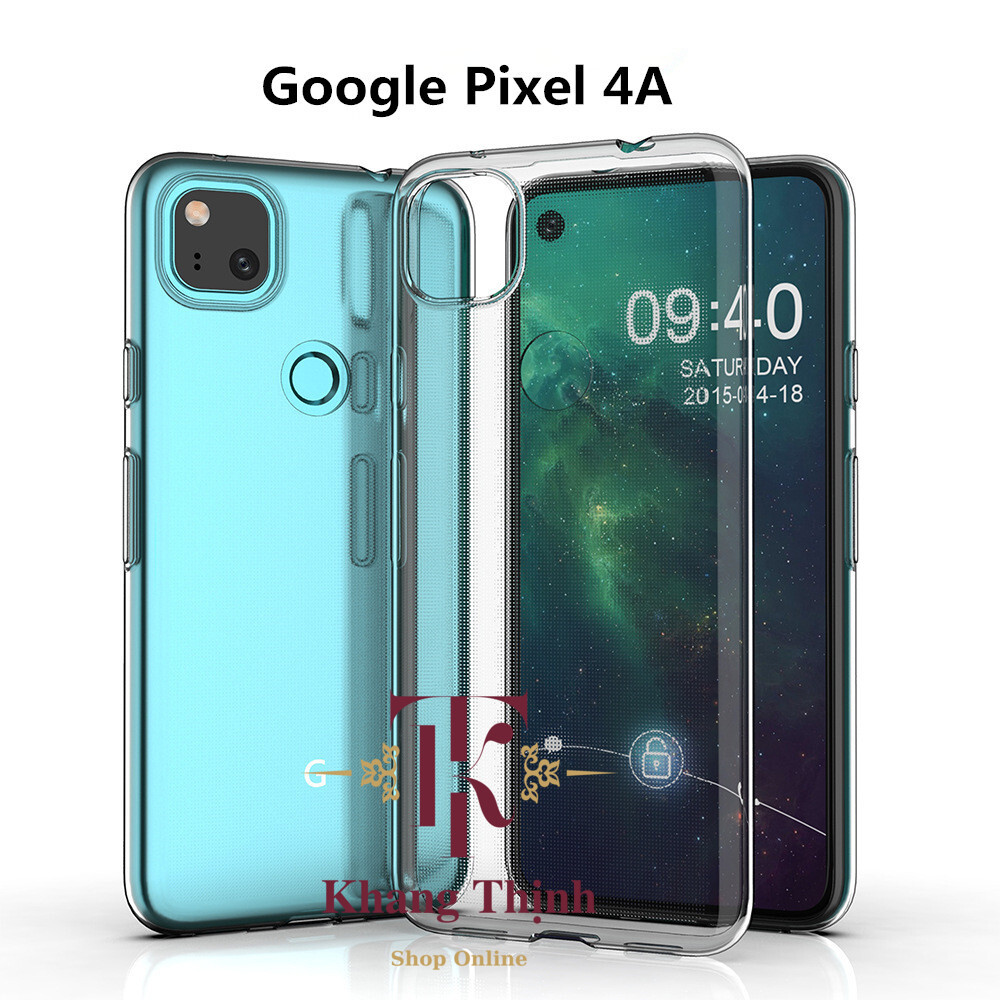 Ốp lưng dành cho Google Pixel 4A silicon dẻo trong suốt cao cấp A+