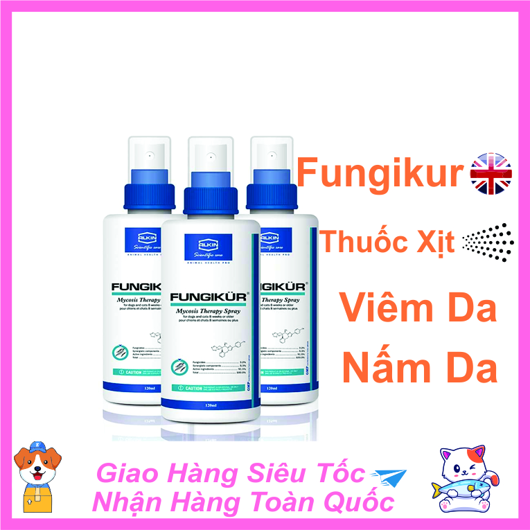 THUỐC DIỆT NẤM CHÓ MÈO FUNGIKUR