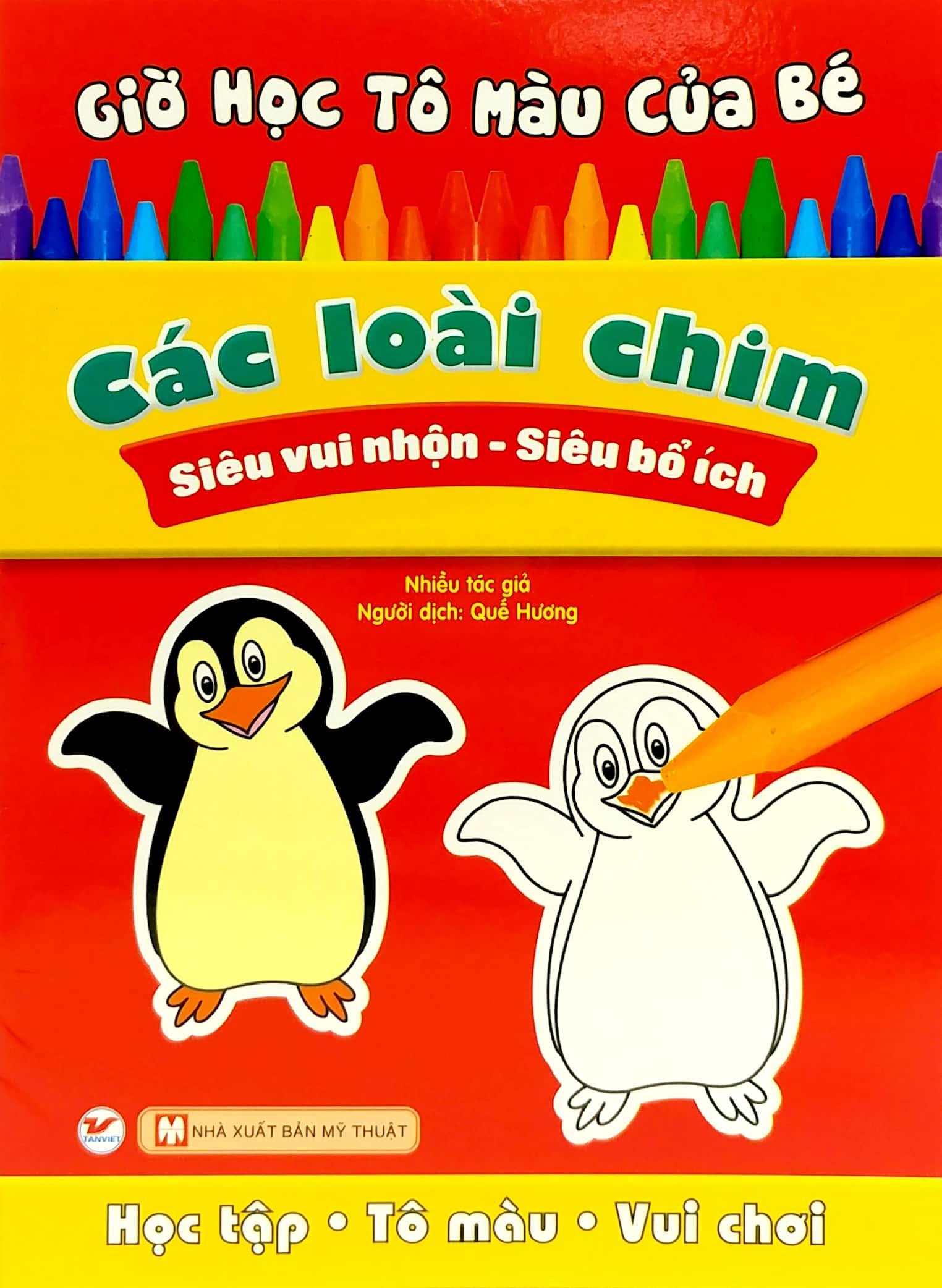 Bộ Sách Giờ Học Tô Màu Của Bé (Bộ 8 Cuốn)