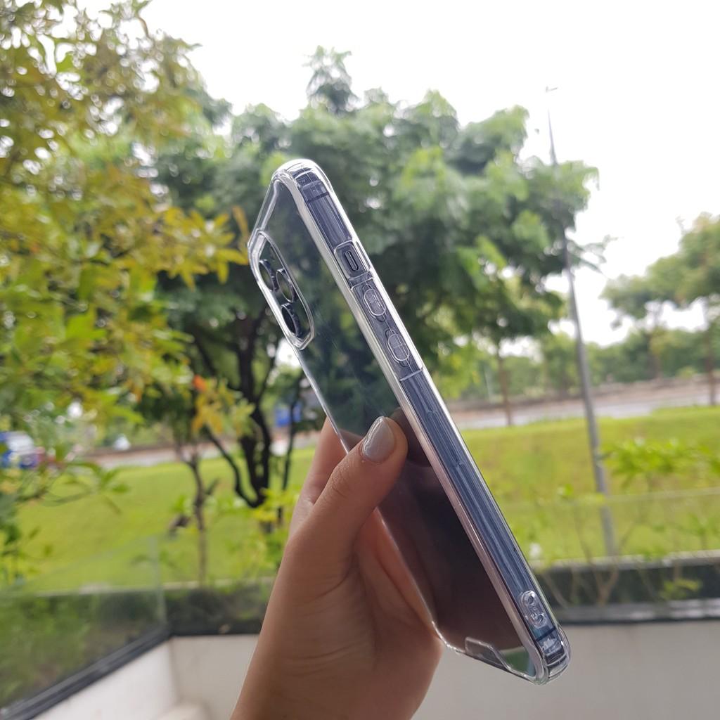 Ốp IPhone Chống Sock Lưng Cứng Viền Dẻo Cho iPhone X XSMAX 11 11PROMAX 12PROMAX Siêu Bền Trong Suốt Không Ố Màu FukiShop