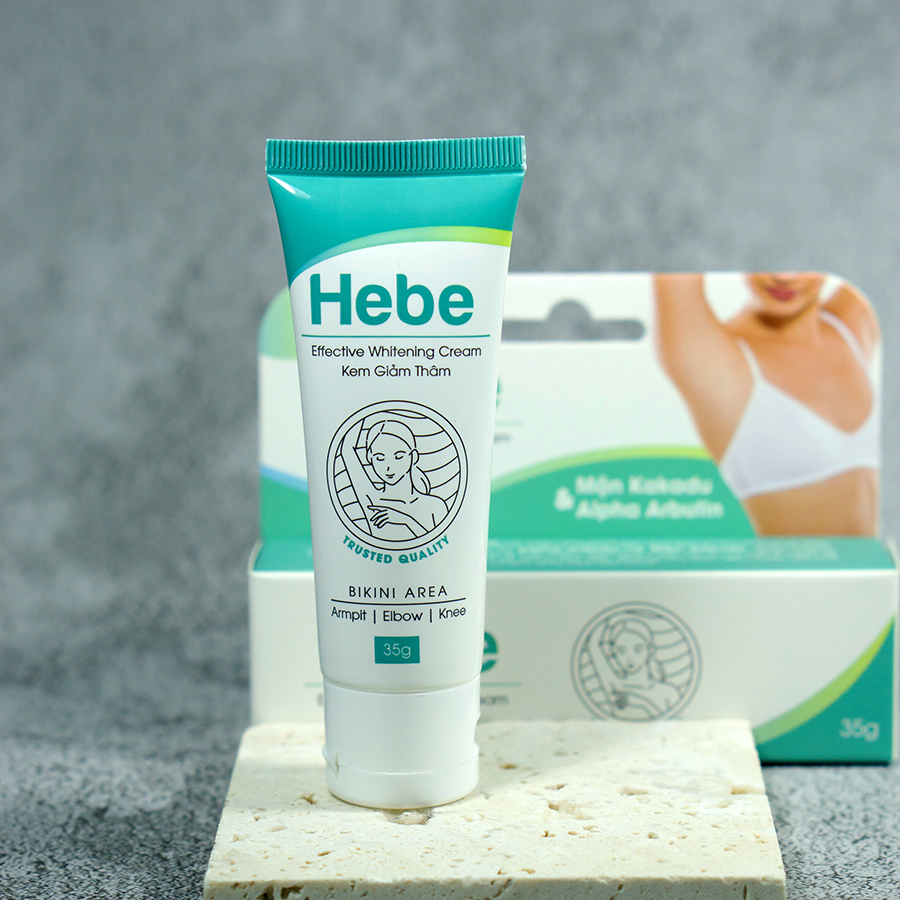 KEM HEBE- HỖ TRỢ TRỊ THÂM NÁCH, VÙNG BIKINI 35G