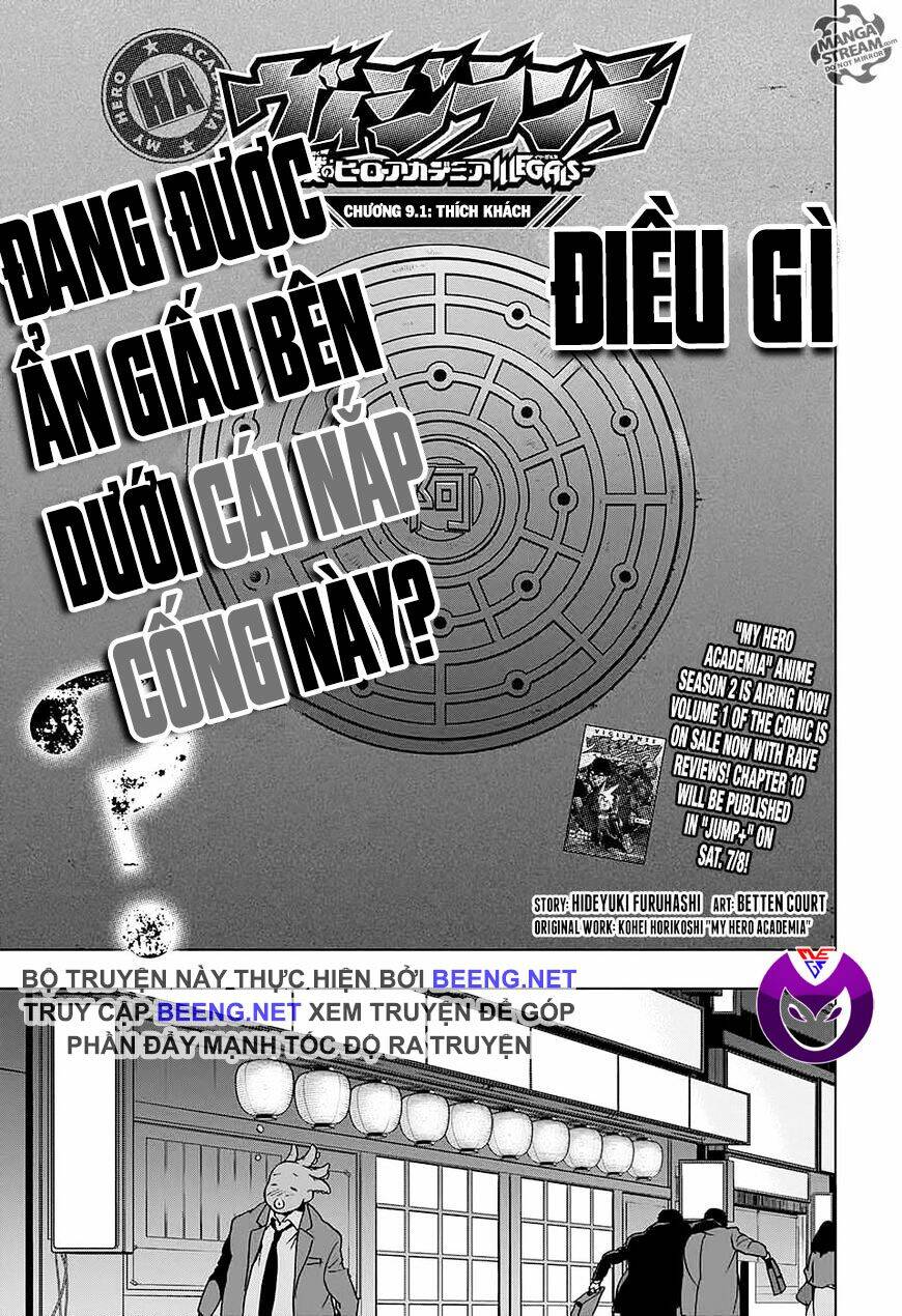 học viện siêu anh hùng: quái hiệp chapter 9.5 1