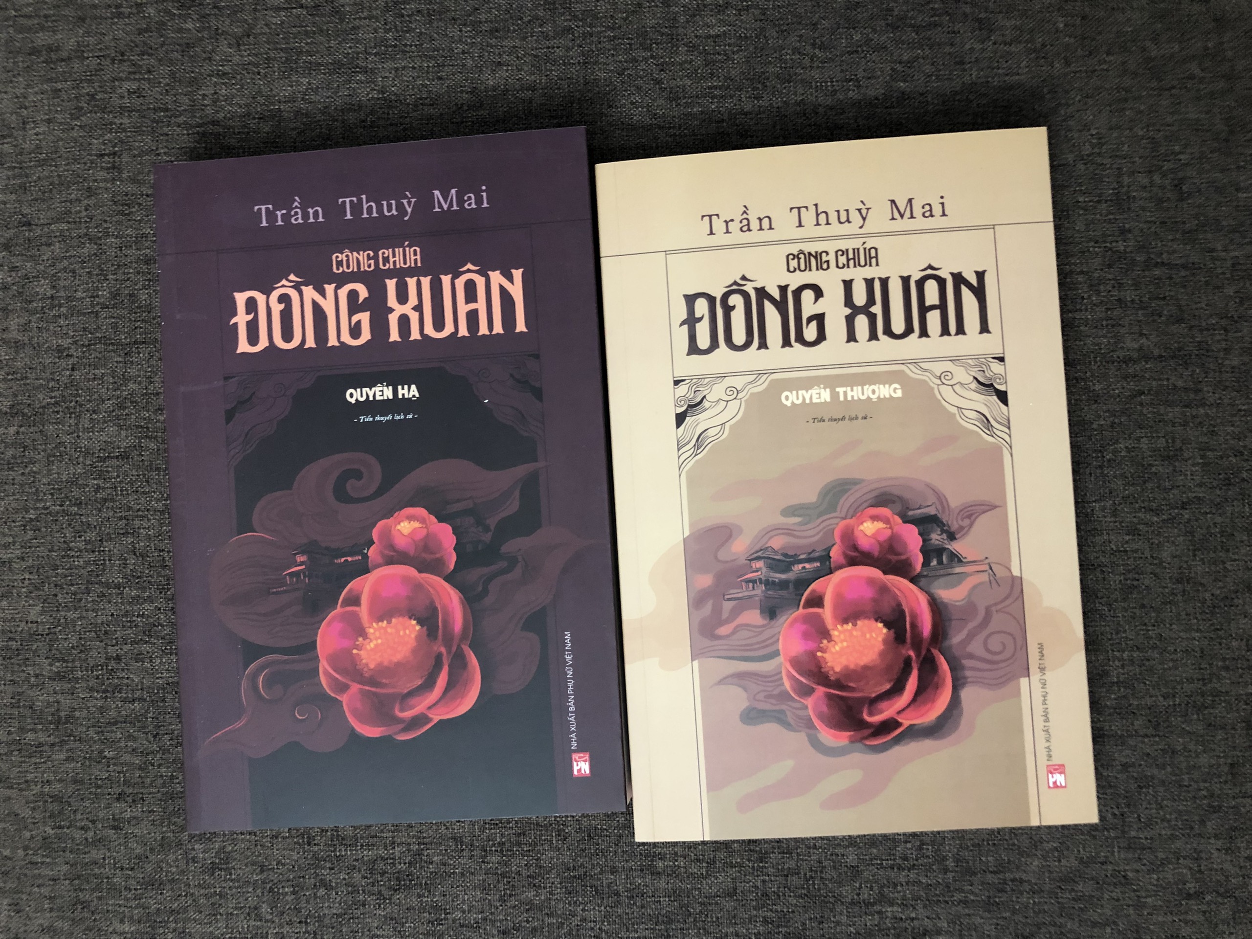 CÔNG CHÚA ĐỒNG XUÂN - TRẦN THUỲ MAI - TRỌN BỘ HAI TẬP THƯỢNG HẠ - TIỂU THUYẾT LỊCH SỬ
