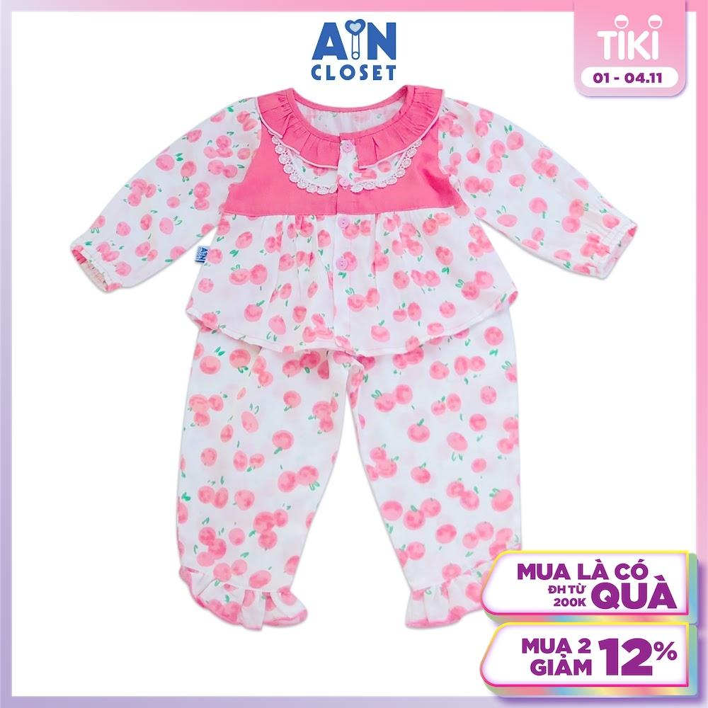 Bộ quần áo dài họa tiết Quả hồng - AICDBGIEAZKS - AIN Closet