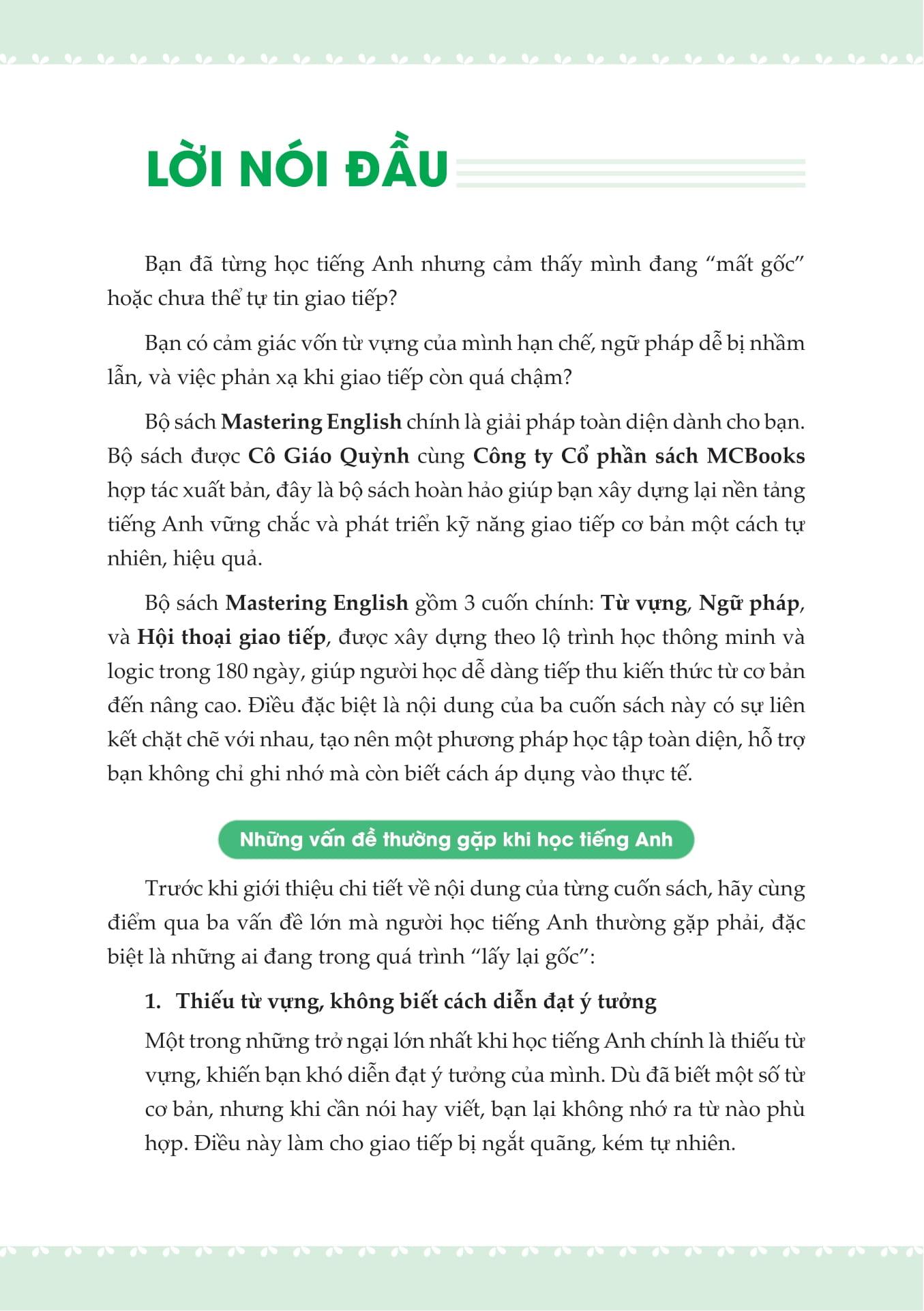 Sách - Mastering English Vocabulary - 180 Ngày Làm Chủ Từ Vựng Tiếng Anh - ảnh 7