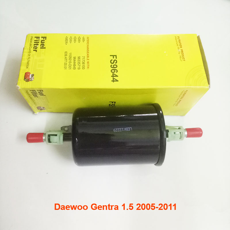 Lọc xăng FS9644-6 dùng cho Daewoo Gentra Việt Nam 1.5 2005, 2006, 2007, 2008, 2009, 2010, 2011 96335719