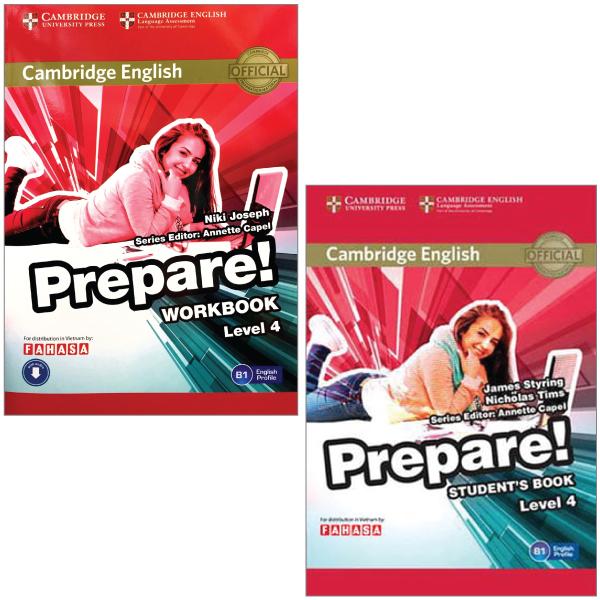 Combo Cambridge English Prepare! Level 4: Student's Book + Workbook