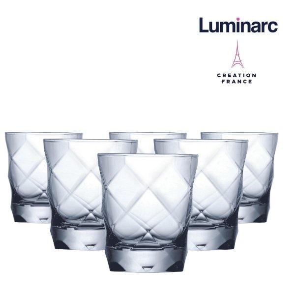 Ly Uống Nước Thủy Tinh Luminarc Lourve 260ML - N1808 - Bộ 6 ly