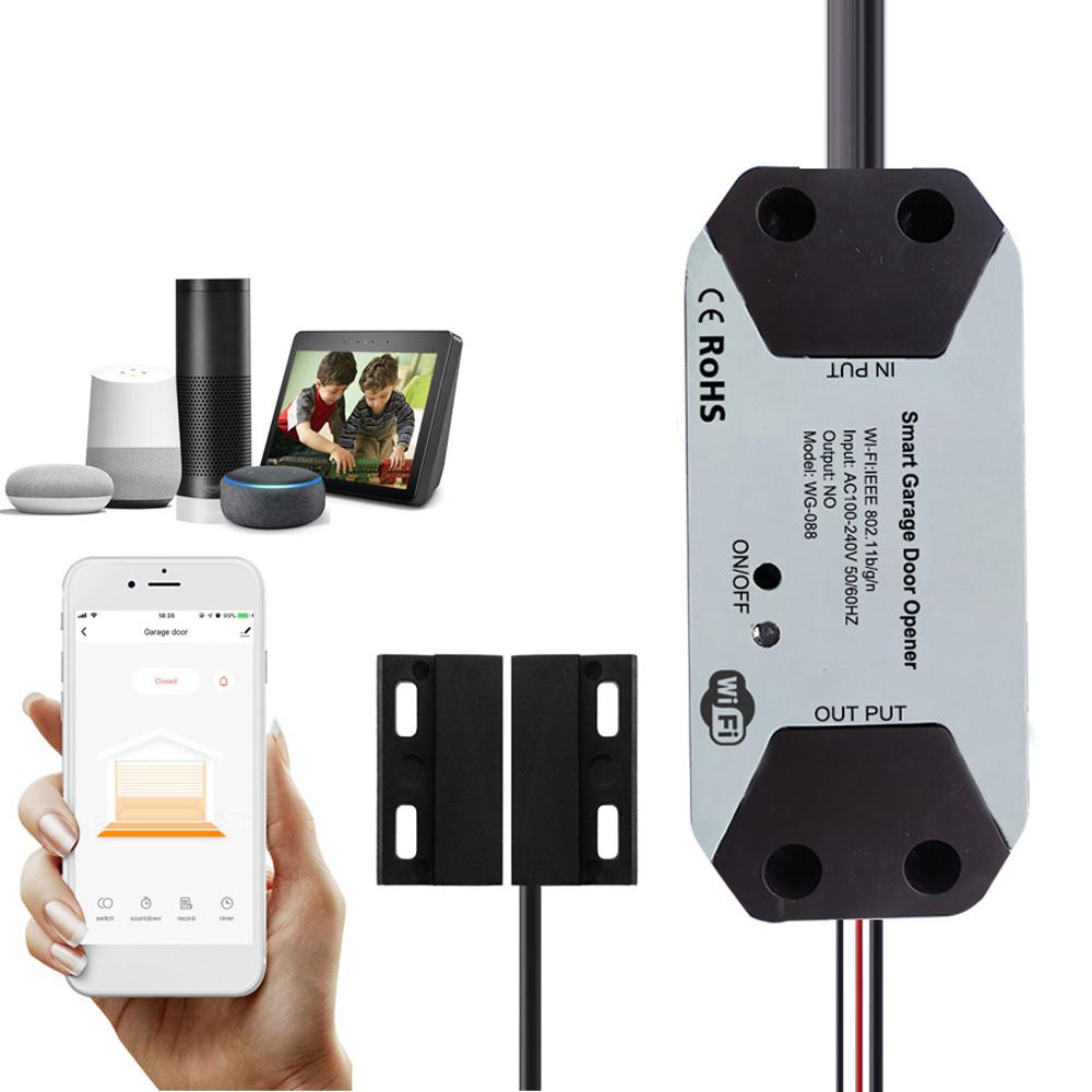 Tuya WiFi Switch Intelligent Garage Door Opener Controller SmartLife APP control