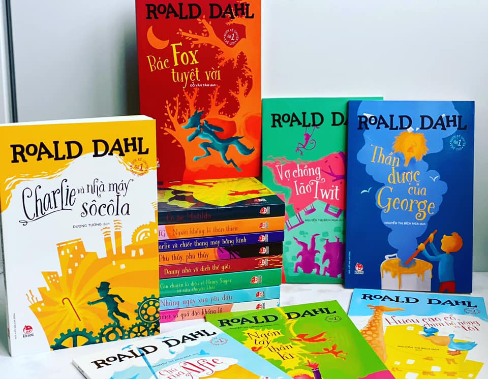 COMBO 15 CUỐN BỘ SÁCH CỦA NHÀ VĂN ROALD DAHL