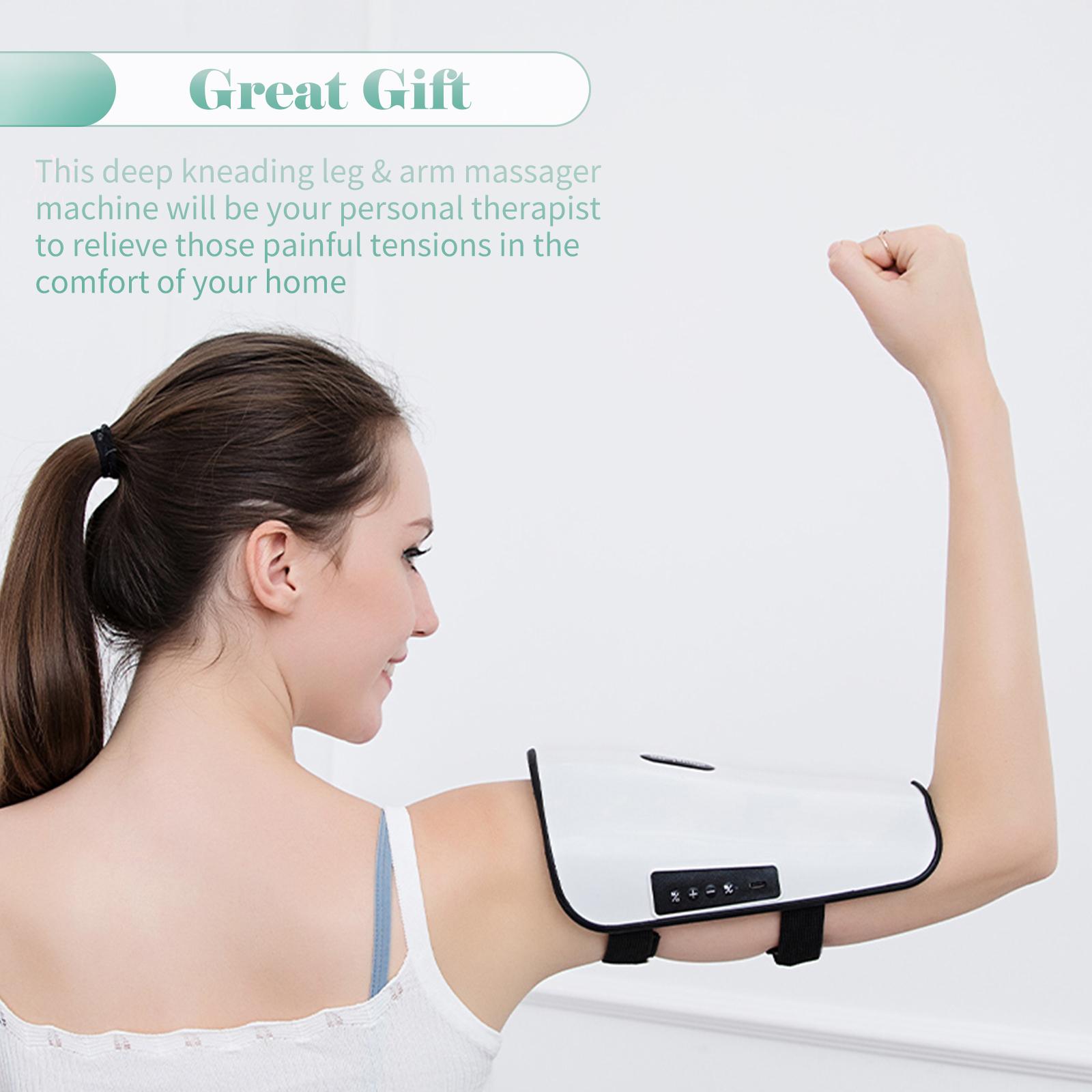 Máy Mát Xa Bắp Chân Bằng Điện Cho Bắp Chân Tuần Hoàn Với 5 Chế Độ Mát Xa & 15 Chế Độ Sức Mạnh