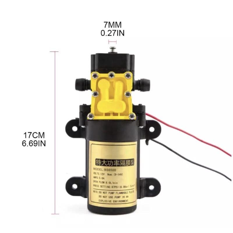 Máy Bơm Áp Lực Cao 12V100W 1.1MPA 8 lít/phút