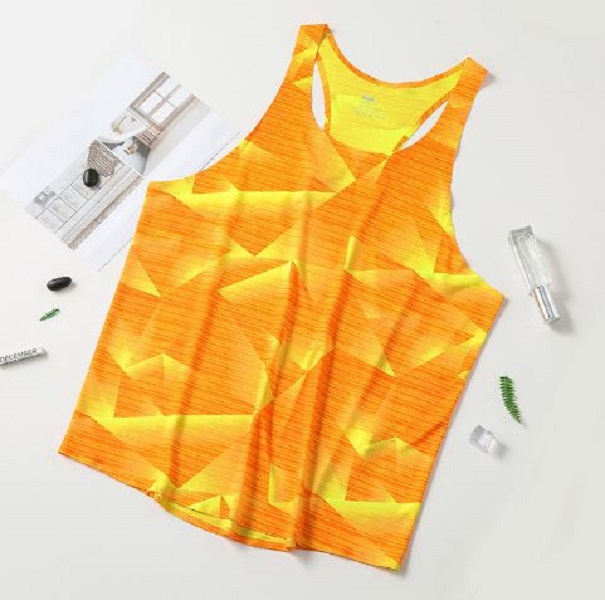 Áo chạy bộ singlet nhẹ,thoáng khí,khô nhanh