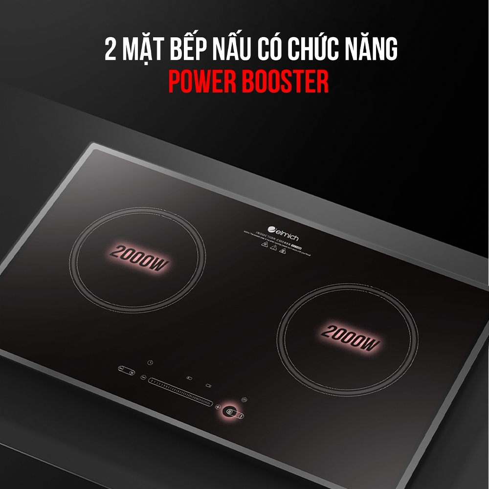 BẾP TỪ ĐÔI ELMICH ICE-3488 - Hàng Chính Hãng
