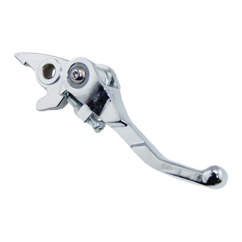 Aluminum Alloy Folding Clutch & Brake Lever for Motorbike 70cc 125cc Silver