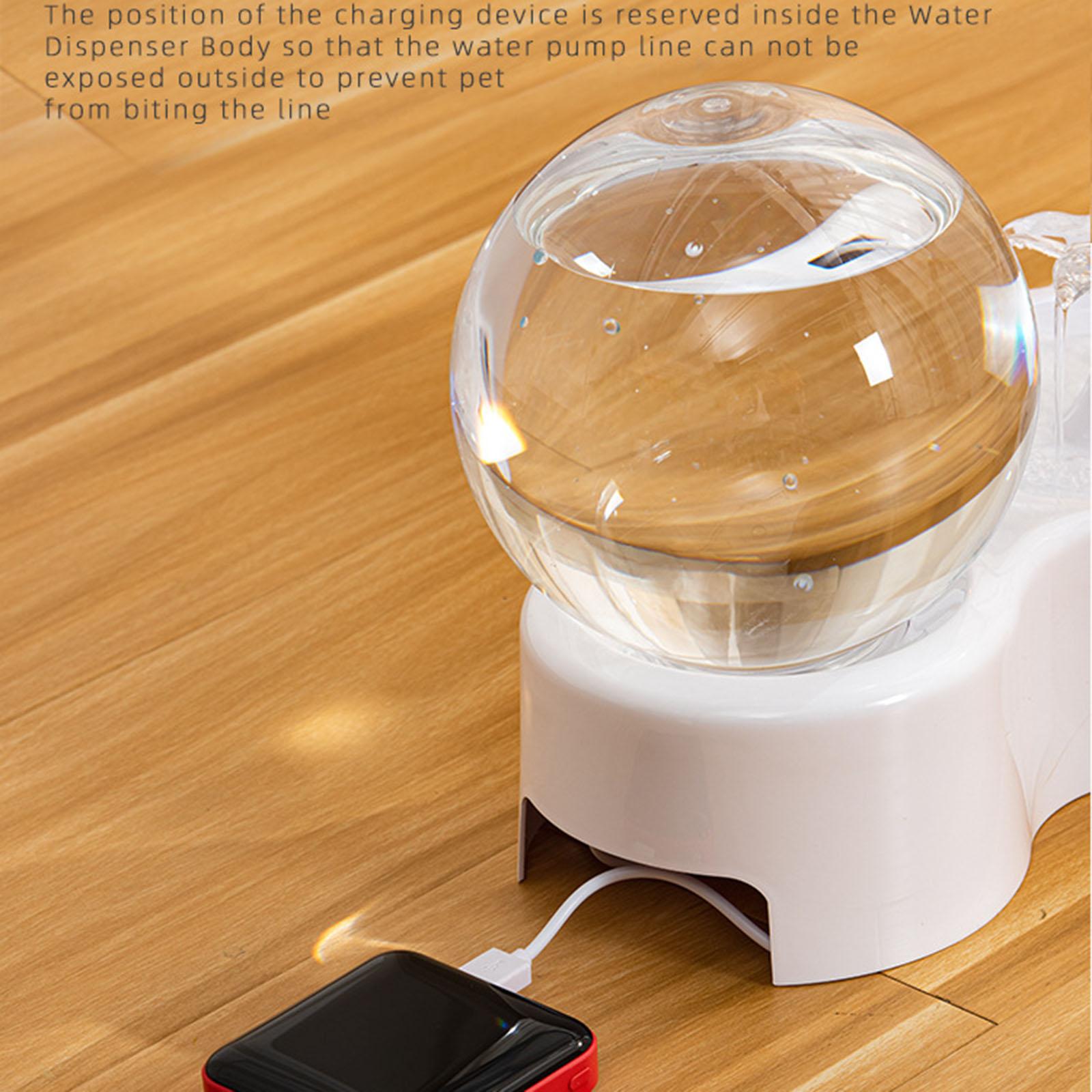 Cat Water Dispenser Intelligent with Filter Drink Bowl Kitten Water Fountain