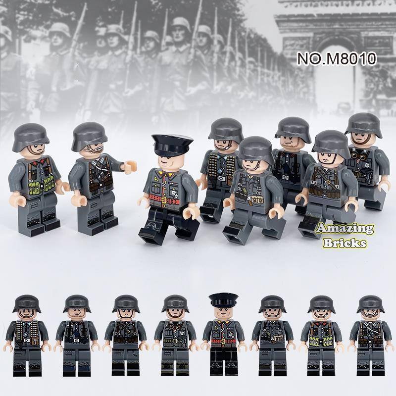 Minifigures Linh Đức Thế Chiến II, Bộ Sưu Tập Minifigures, Đồ chơi Lắp ráp, ghép hình