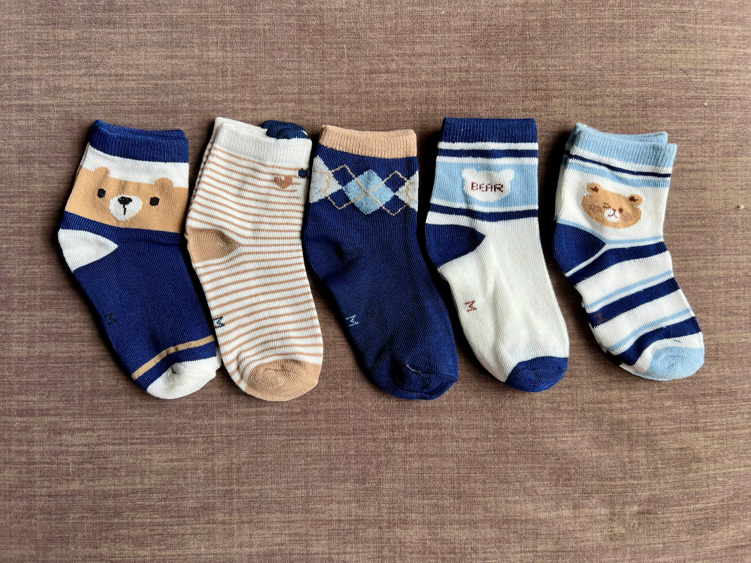 SET 5 ĐÔI TẤT VỚ XANH 05 DỄ THƯƠNG TỪ 1-12 TUỔI DÀNH CHO BÉ TRAI BÉ GÁI