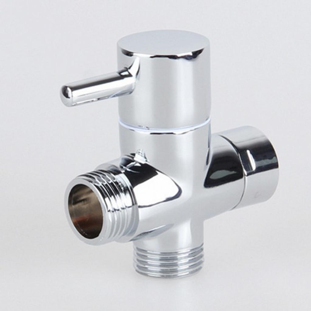 3/4 1/2 T-adapter Valve For Diverter Bath Toilet Bidet Sprayer Shower Head