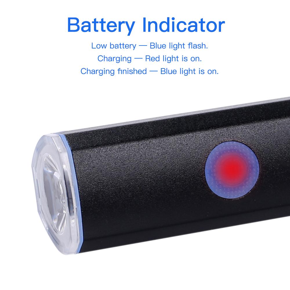 Đèn led xe đạp, hợp kim nhôm có thể sạc lại 5W, chống thấm nước