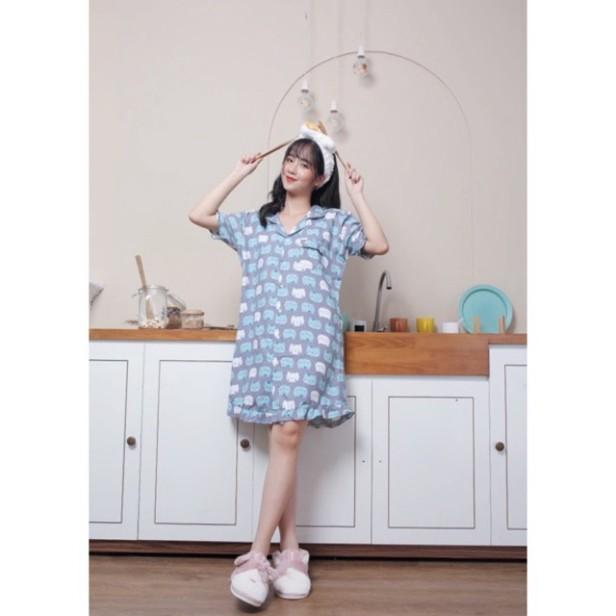Váy ngủ pijama loại 1 siêu cute