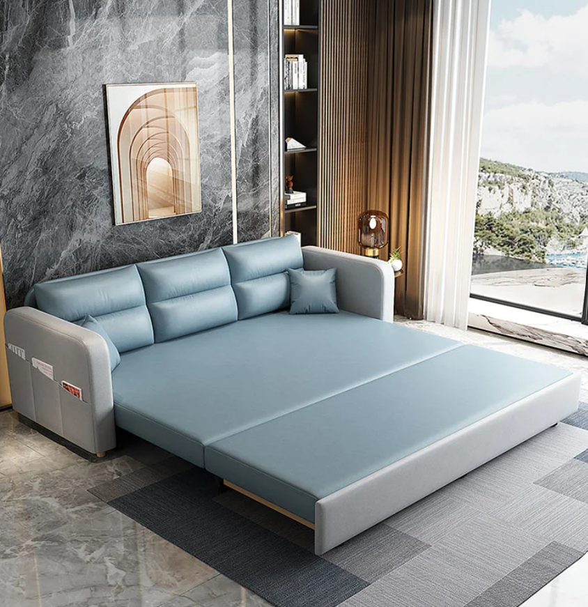 Sofa giường đa năng hộc kéo HGK-04 ngăn chứa đồ tiện dụng Tundo KT 1m8