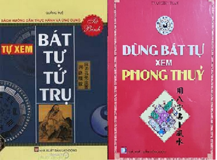 Combo 2 Cuốn : Tự Xem Bát Tự Tứ Trụ + Dùng Bát Tự Xem Phong Thủy