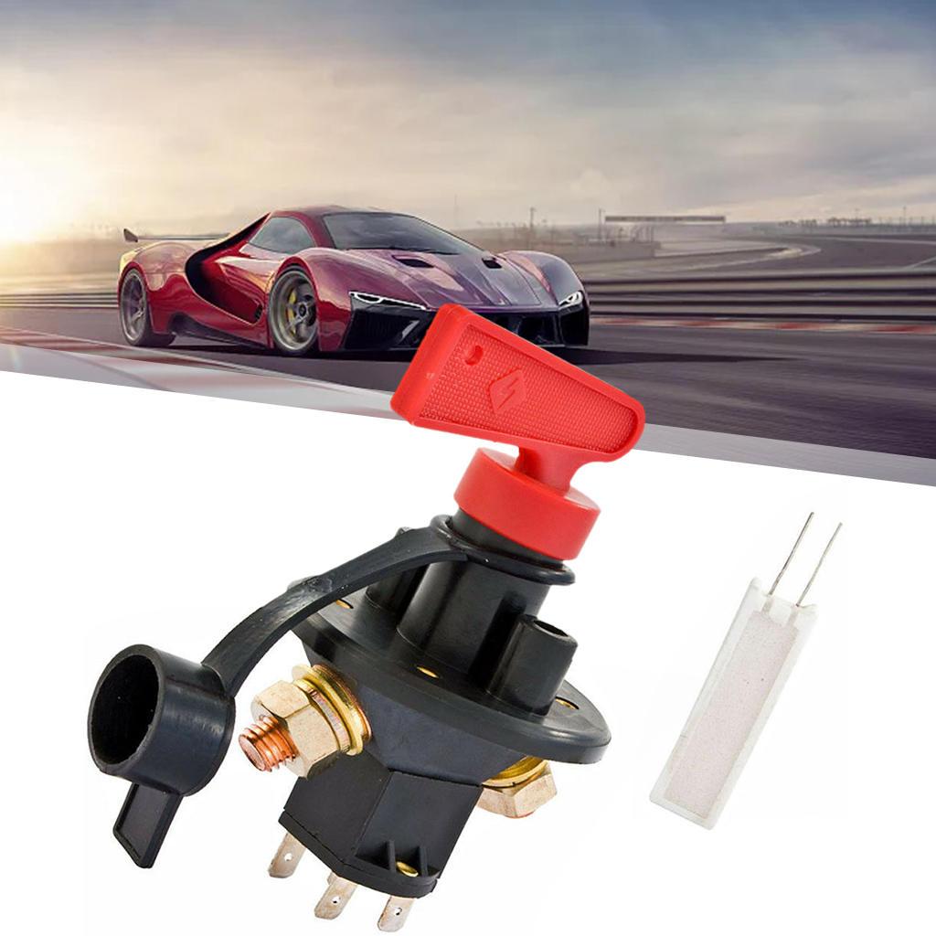 Battery Terminals Interior Parts Good Contact Cut Out/Off Kill Switch Ampper Battery Disconnect Fit for Car