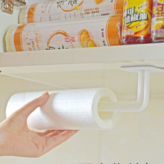 Giá Nhựa Treo Cuộn Giấy Vệ Sinh Cao Cấp, Tiện Lợi Cho Phòng Tắm - Nhà Bếp, Móc Dán Tường Đa Năng. Taky Home 4070