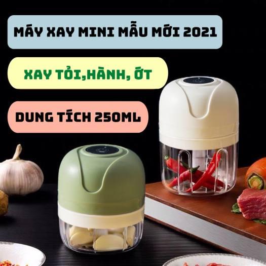 Máy Nghiền Rau Củ Quả 4 Trong 1 Bằng Điện Kèm Phụ Kiện