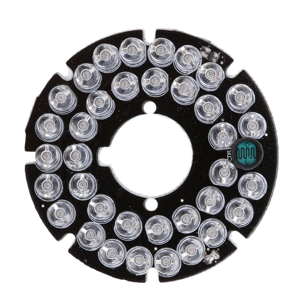 36 Infrared IR LED Board Module for CCTV Camera + 5MP 6-22mm Varifocal IR Camera Zoom Lens