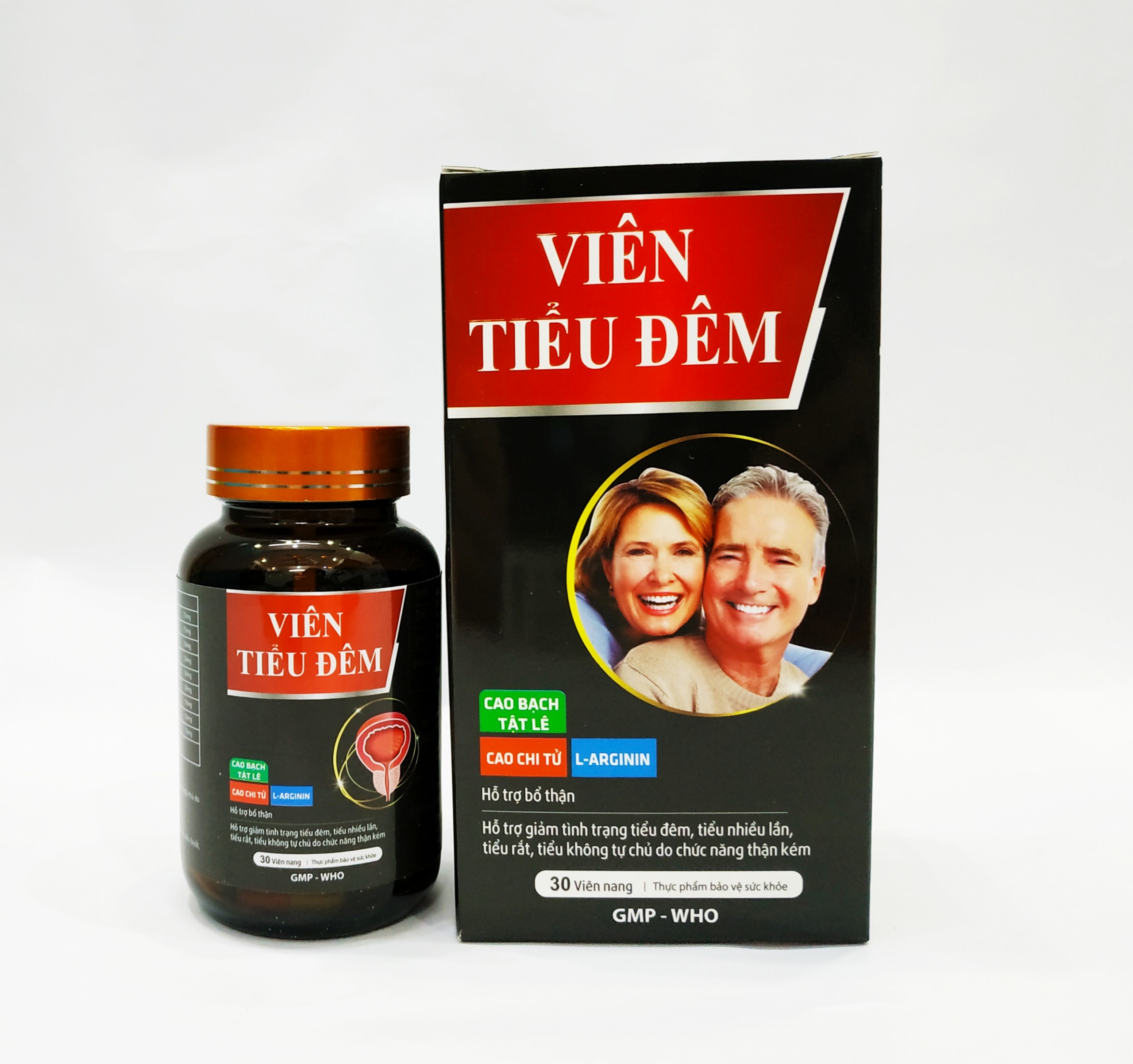 Viên Tiểu Đêm – Chấm Dứt Tiểu Đêm, Tiểu Nhiều Lần, Tiểu Rắt, Tiểu Không Tự Chủ - Tăng Cường Chức Năng Thận – Dùng Cho Cả Nam Và Nữ - Lọ 30 Viên