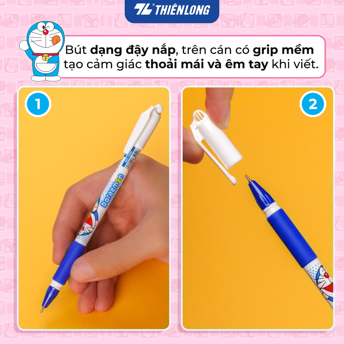Combo 20 Bút Gel Thiên Long Doraemon GEL-012/DO