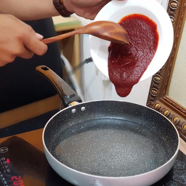1kg sốt xào bánh gạo cay tokbokki Sannadle