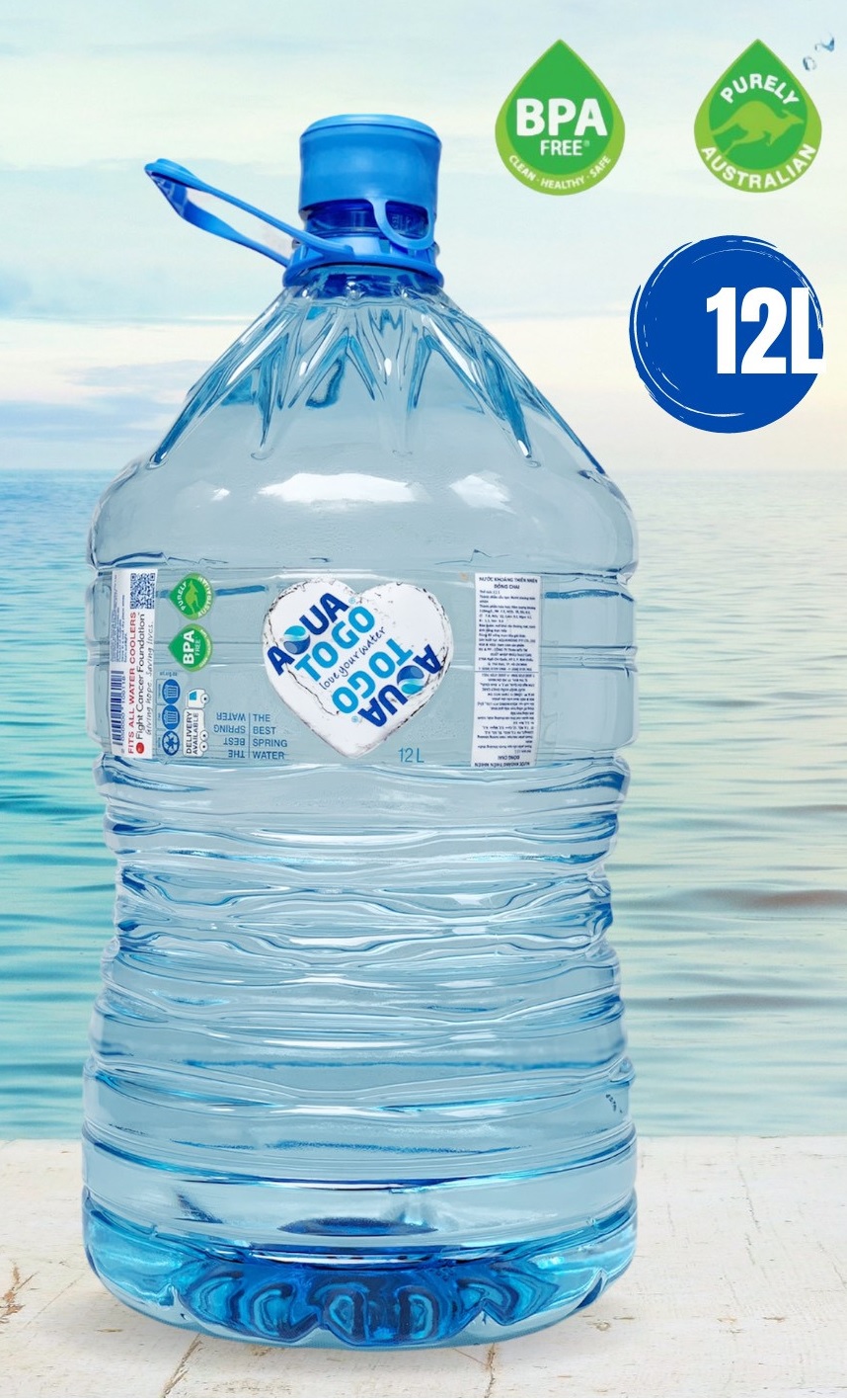 Bình 12 Lít Nước khoáng thiên nhiên Aqua ToGo