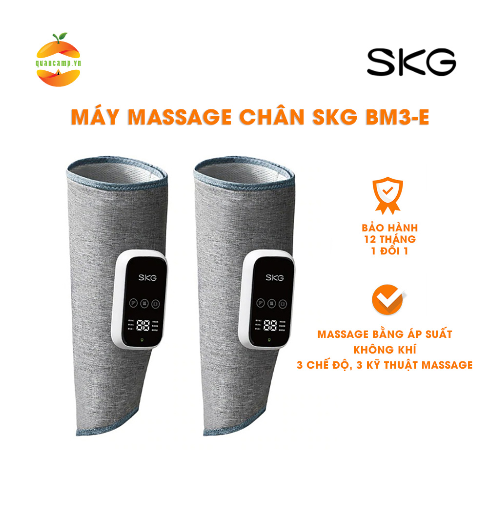 Máy massage chân SKG BM3-E - massage bằng áp suất không khí