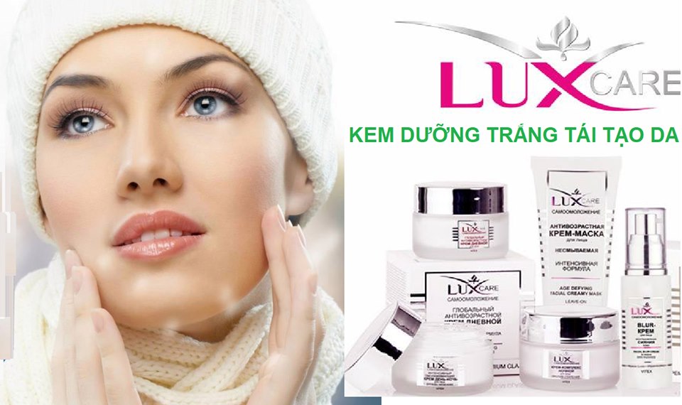 Kem làm trắng da, tái tạo da, chống nám, tàn nhang. LUX CARE.