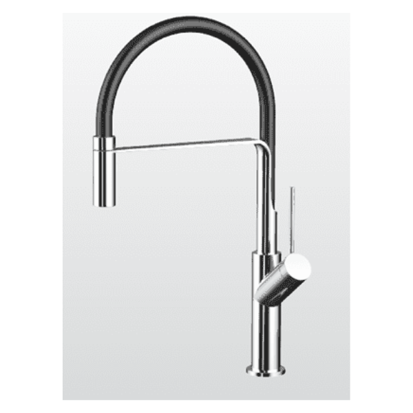 Vòi Rửa Chén Malloca K081C - Đồng Thau mạ Chrome - 2 Nguồn Nóng Lạnh - Hàng Chính Hãng