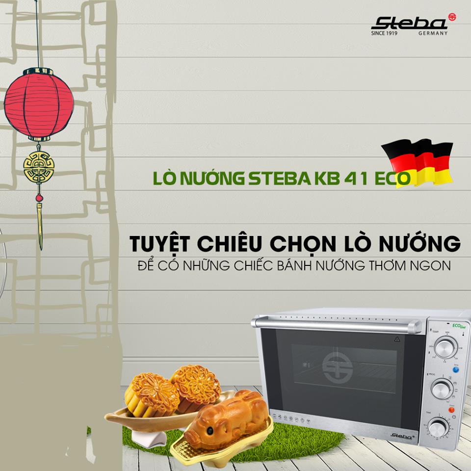 LÒ NƯỚNG STEBA KB41 ECO - Hàng chính hãng