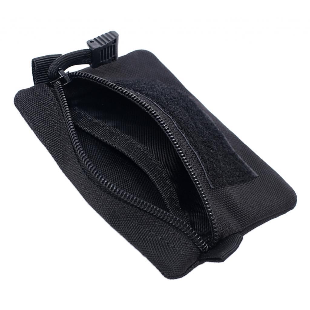 2pcs Wallet Key Pouch Molle Gadget Pouch Accessory Bag