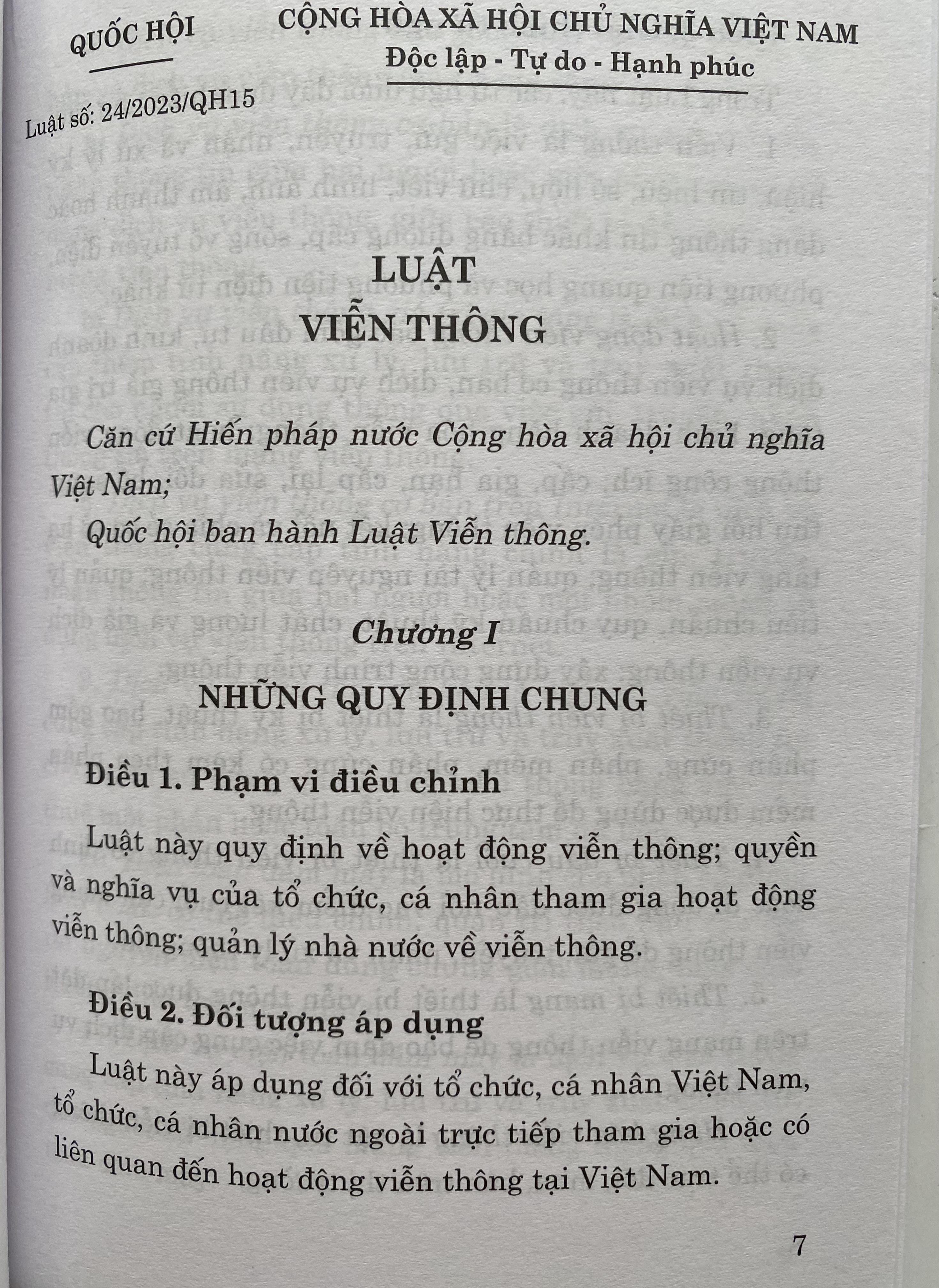 Luật Viễn Thông