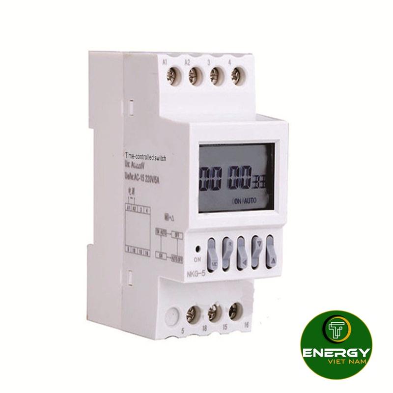 NKG-5 Công Tắc Điều Khiển Bật / Tắt Thời Gian Theo Tháng - NKG-5 Timer Tháng - Thiết Bị Điện Hẹn Giờ Theo Tháng