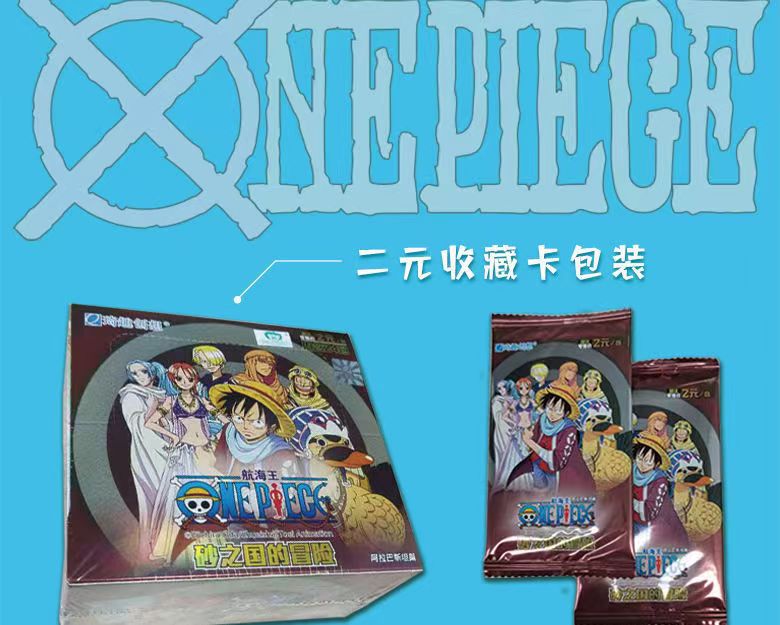 (FULL BOX) Hộp Thẻ Bài Anime One Piece ảnh thẻ nhân phẩm ngẫu nhiên chibi xinh xắn giá rẻ (hộp 24 pack)