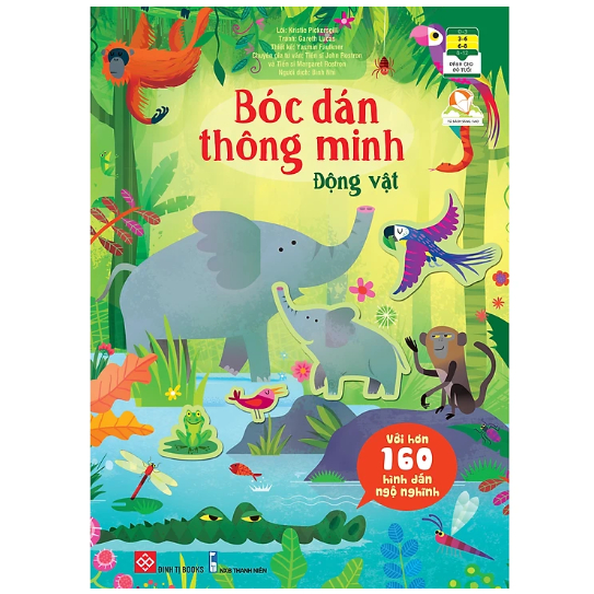 Sách - Bóc dán thông minh - Động vật