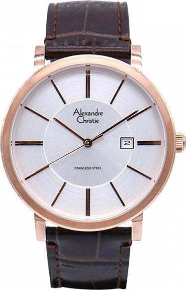 Đồng hồ đeo tay hiệu Alexandre Christie 8344MDLRGSL